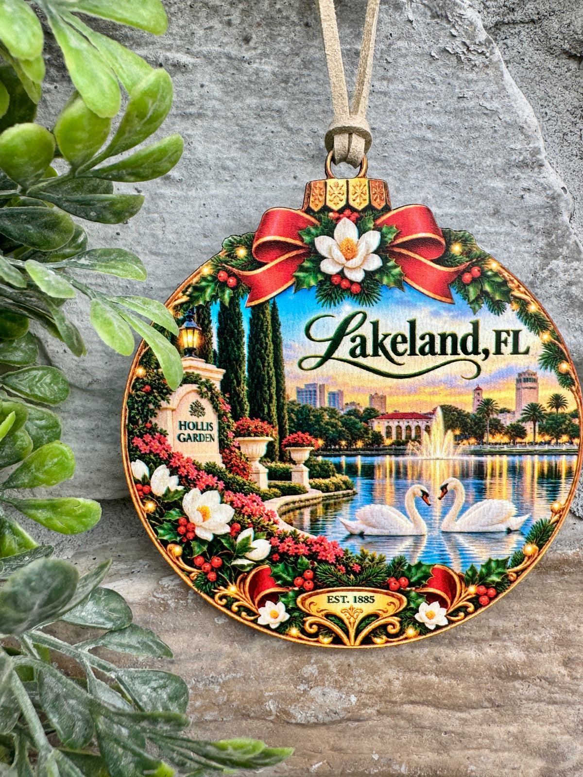 Lakeland Christmas Ornament
