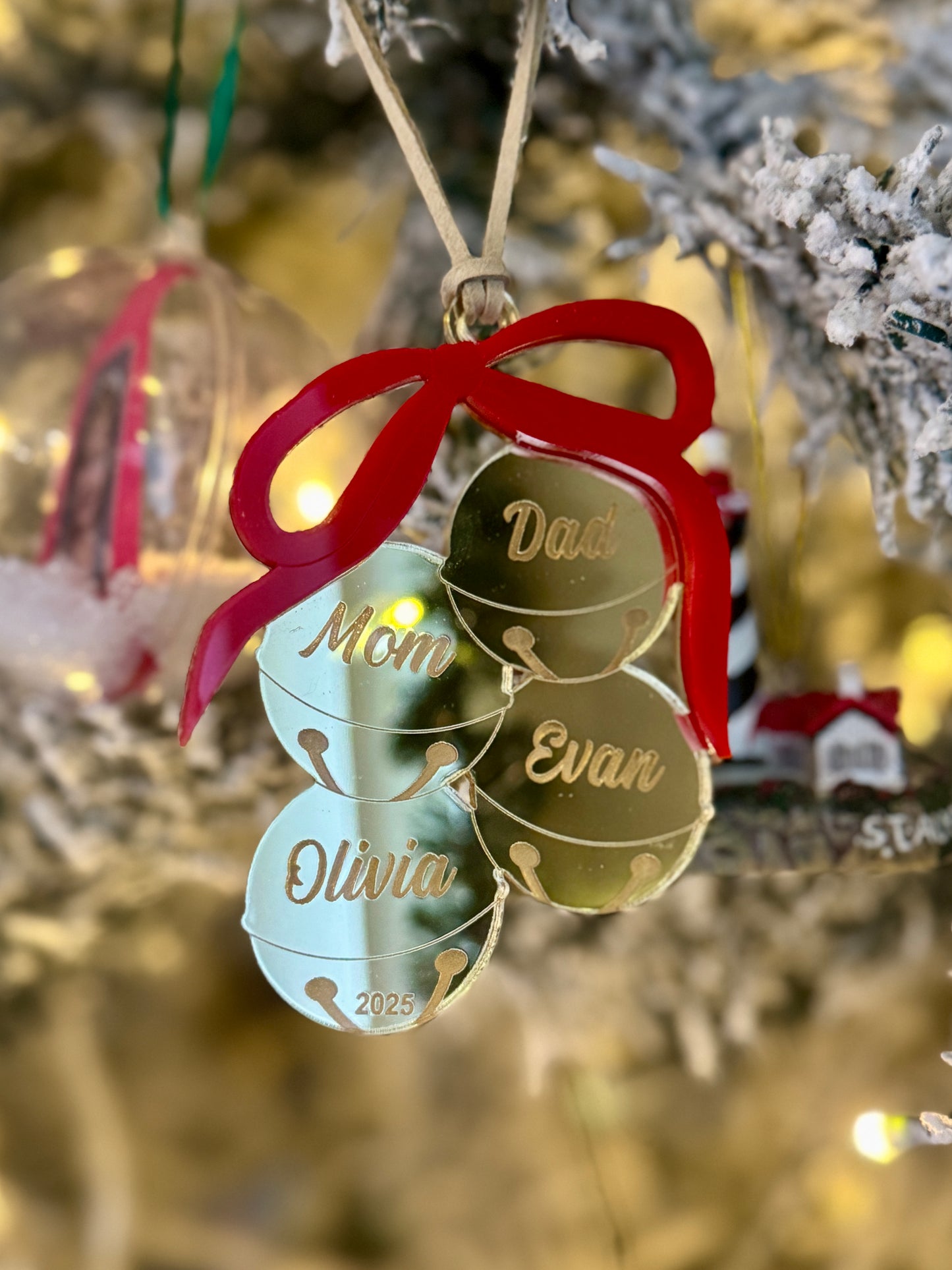 Family Bell Ornament