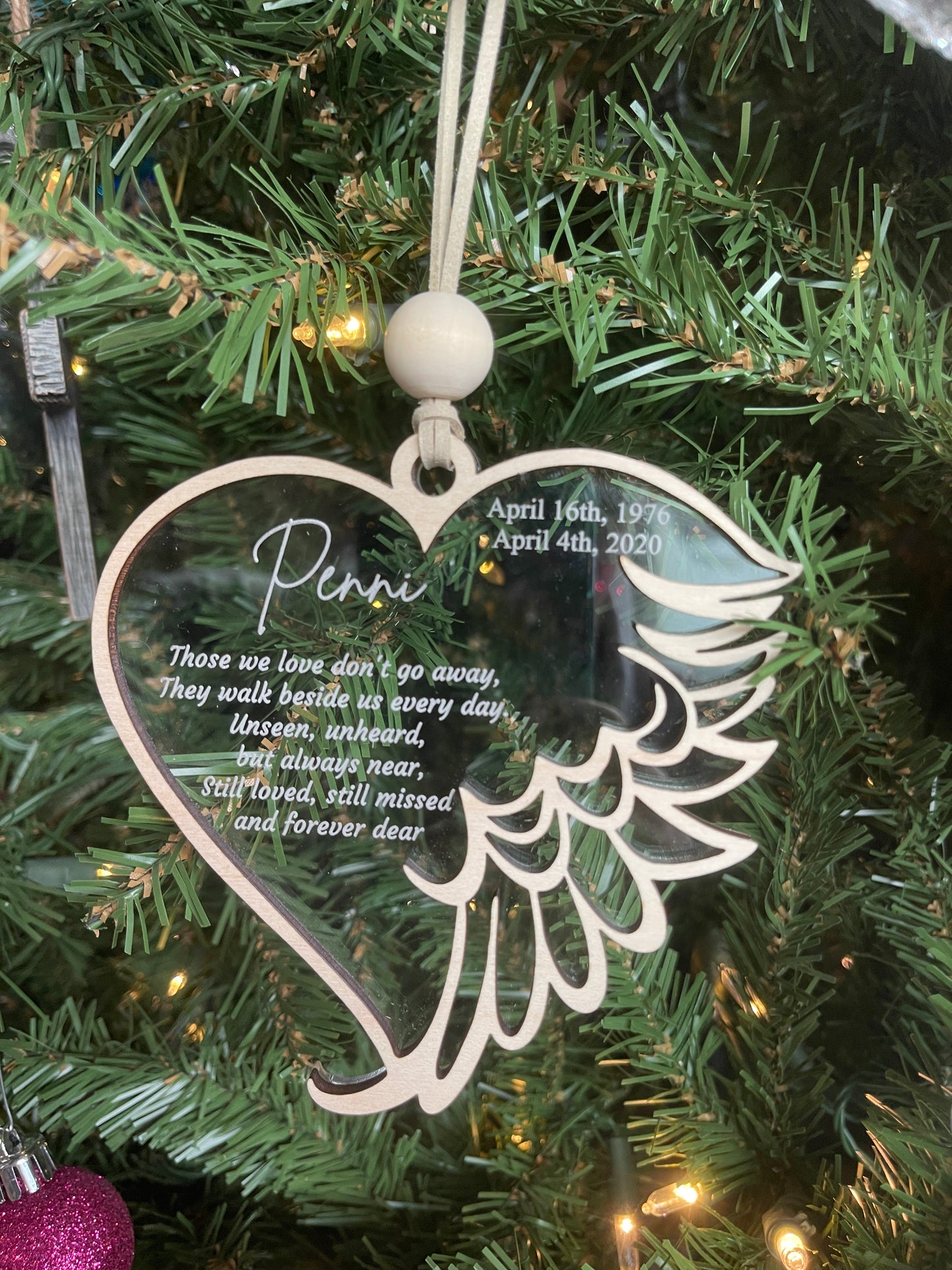 Memorial Ornament