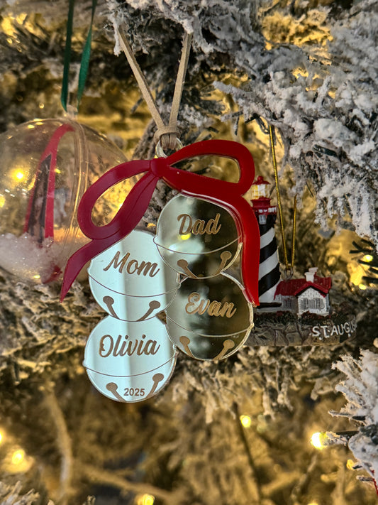 Family Bell Ornament