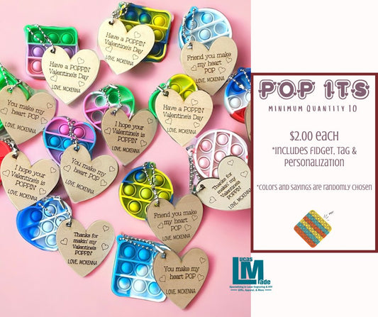 Pop Its - Classroom Valentines