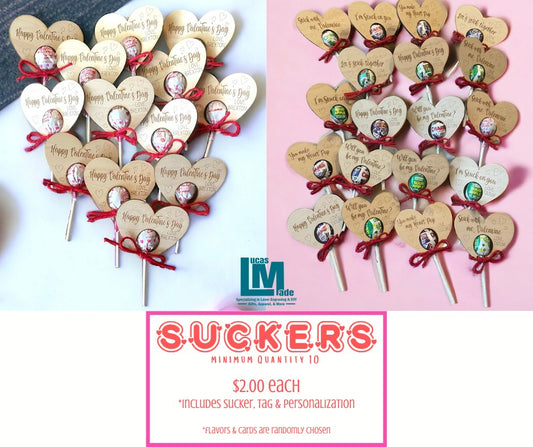 Suckers - Classroom Valentines