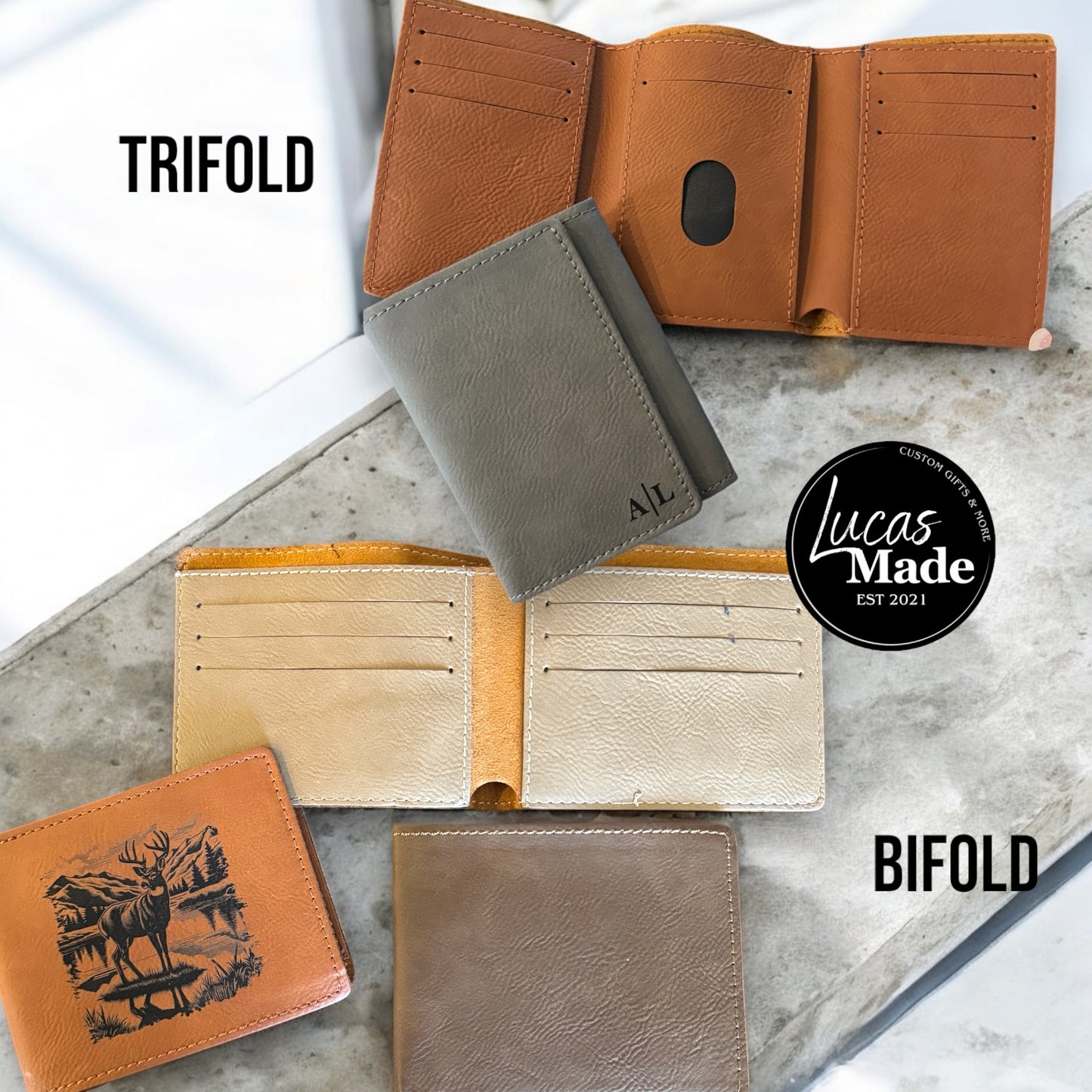 Leatherette Wallets
